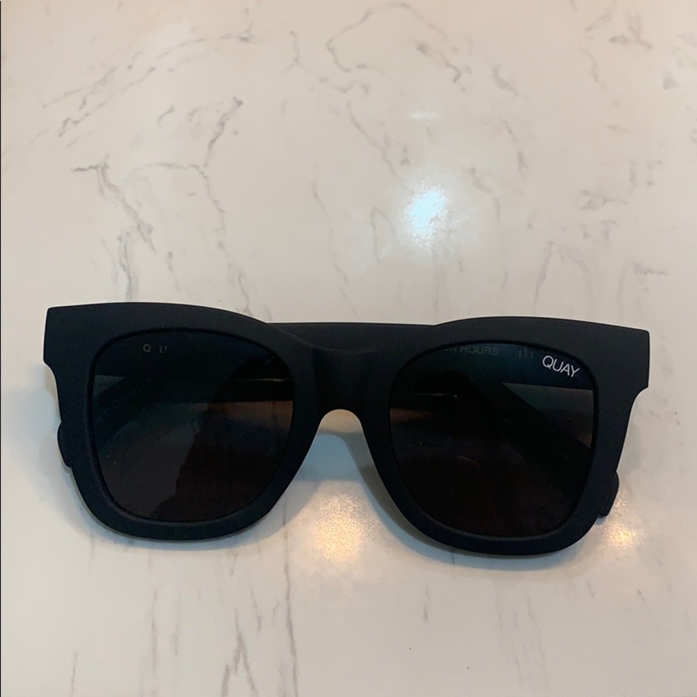 Quay After Hour Sunglasses Black